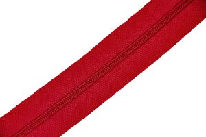 Endlosreißverschluss 3mm - kaminrot