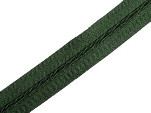Endlosreißverschluss 3mm - dunkelgrün