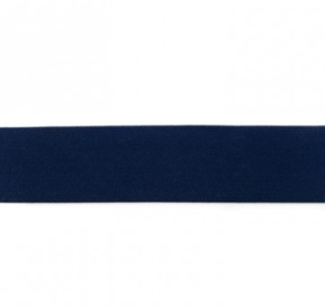 Gummiband weich ca. 40mm - uni nachtblau