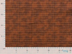 Webware Baumwolle Patchwork Quilters Combination - Rechtecke - rost