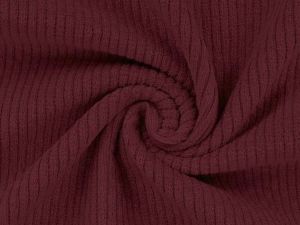 Cord Stretch Washed - 2 mm Breite Rippen - uni beere