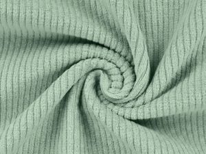 Cord Stretch Washed - 2 mm Breite Rippen - uni mint