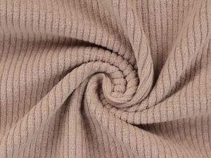 Cord Stretch Washed - 2 mm Breite Rippen - uni helles altrosa