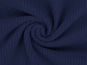 Cord Stretch Washed - 2 mm Breite Rippen - uni helles marine