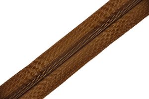 Endlosreißverschluss 3mm - braun