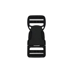 Steckschnalle ca. 25 mm - schwarz
