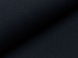 Glattes Bündchen im Schlauch – Nachtblau
