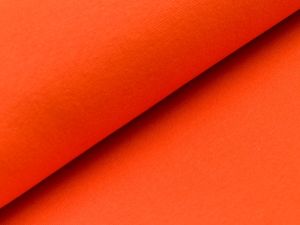 Glattes Bündchen im Schlauch orange