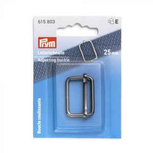 Prym Leiterschnalle Metall 25mm - anthrazit