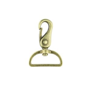 Karabiner 40 mm - altgold