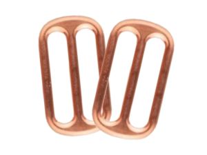 Leiterschnallen Metall – 25 mm – 2 Stück