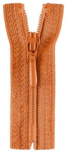 Reißverschluss Opti S40 Tropfen nicht-teilbar 25 cm - orange