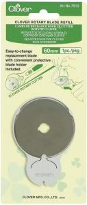 Clover Ersatzmesser für Rollschneider 60 mm/1 Stück