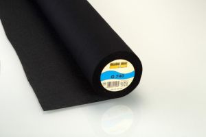 Vlieseline G770 bi-elastische Gewebefixiereinlage  75 cm - uni schwarz