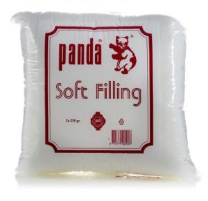 Füllwatte Panda - 1 Beutel/250g - weiß