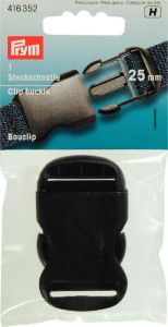 Prym Steckschnallen 25 mm - schwarz