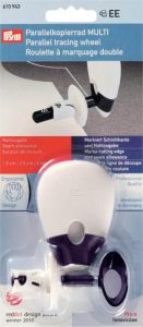 Prym Parallelkopierrad Multi ergonomic - weiß