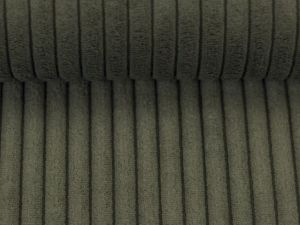 Breitcord - Samtcord Swafing Wanja ca. 10 mm Rippen - uni olivgrün