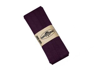 Jersey Schrägband Oaki doki gefalzt 20 mm x 3 m - bordeaux