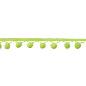 Bommelborte Pompon ca. 24 mm Bommeln - uni neongelb