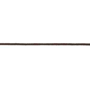 Runde Baumwoll Kordel / Band Hoodie / Kapuze ca. 5 mm breit - uni mokka