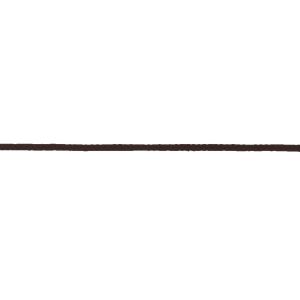 Runde Baumwoll Kordel / Band Hoodie / Kapuze ca. 5 mm breit - uni dunkles mokka