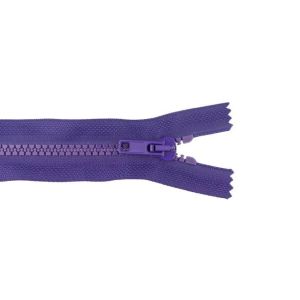Reißverschluss nicht teilbar 20 cm - dunkles lila
