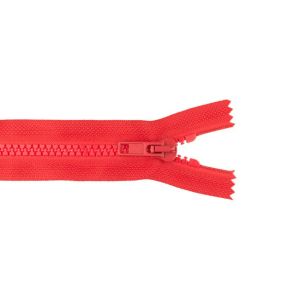 Reißverschluss nicht teilbar 20 cm - rot