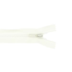 Reißverschluss nicht teilbar 20 cm - wollweiß