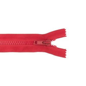 Reißverschluss nicht teilbar 20 cm - dunkles rot
