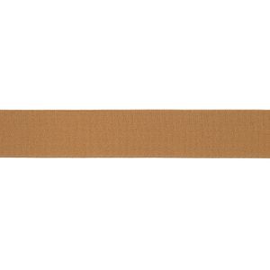 Gummiband weich ca. 30 mm - uni dunkles camel