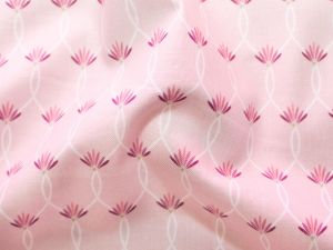 Webware Baumwolle Gütermann ring a roses - Abstraktes Muster - rosa