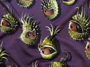 Sweat French Terry Swafing Chestnut Friends by Thorsten Berger - Kastanien - aubergine