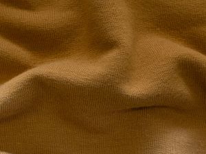 Leicht angerauter Sweat Swafing Eike - uni - senfgelb