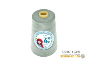Nähgarn Overlock XXL - Ökotex 100 - Lauflänge 4570m (5000Y) - uni matt blassgrün