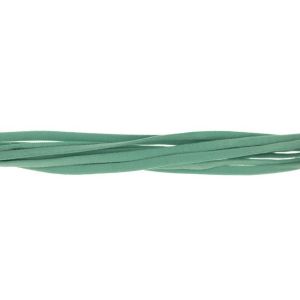 Elastisches Gummiband rund 5 mm - altgrün