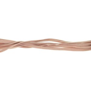 Elastisches Gummiband rund 5 mm - altrosa