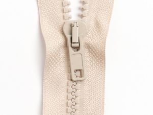 Reißverschluss teilbar 80 cm - beige