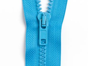 Reißverschluss teilbar 90 cm - blau