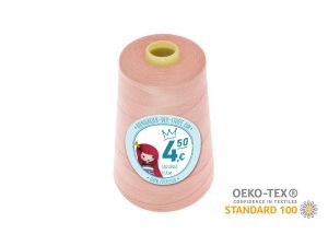 Nähgarn Overlock XXL - Ökotex 100 - Lauflänge 4570m (5000Y) - uni hautfarben