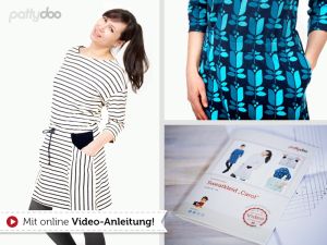 Papierschnittmuster pattydoo Sweatkleid CAROL Damen