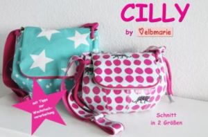 Papierschnittmuster elbmarie Beuteltasche CILLY - Tasche