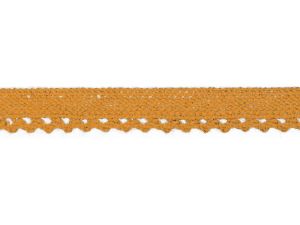 Spitze Baumwolle - 10 mm - ocker