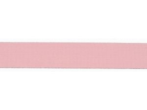 Elastisches Einfassband/Falzgummi - 20 mm glänzend - rosa
