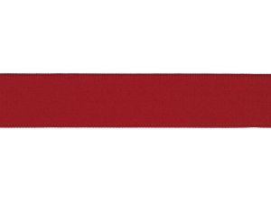 Gummiband elastisch 25 mm - uni tomatenrot