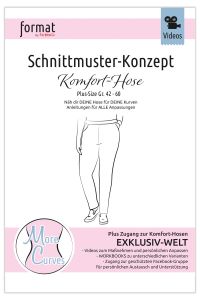 Papierschnittmuster Farbenmix Komfort - Hose - Damen