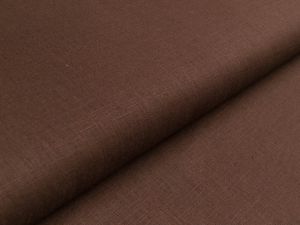 Leinen LINEN WASHED - uni braun