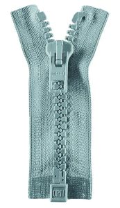 Reißverschluss Opti P60 Werra teilbar 75 cm - helles blau