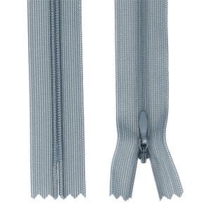 Reißverschluss nahtverdeckt nicht teilbar ca. 16 cm - jeansblau