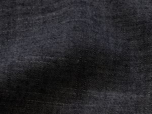 Viskose Leinen - uni schwarz